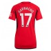 Manchester United Alejandro Garnacho #17 Dámské Domácí Dres 2023-24 Krátkým Rukávem